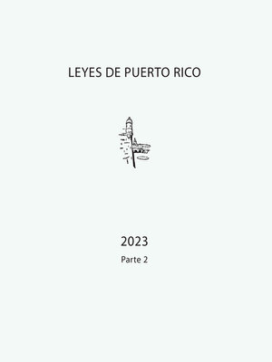 cover image of Leyes De Puerto Rico